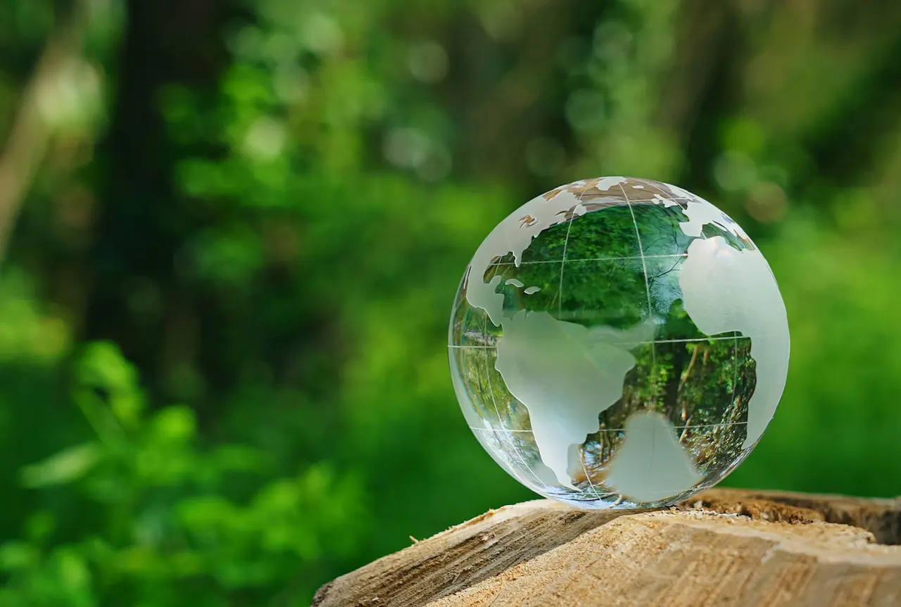 カーボンニュートラルを表現する画像